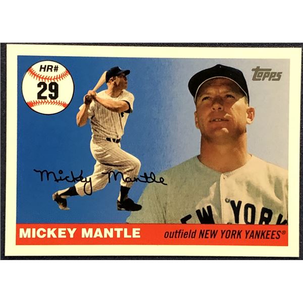 2006 TOPPS MICKEY MANTLE (HOF)
