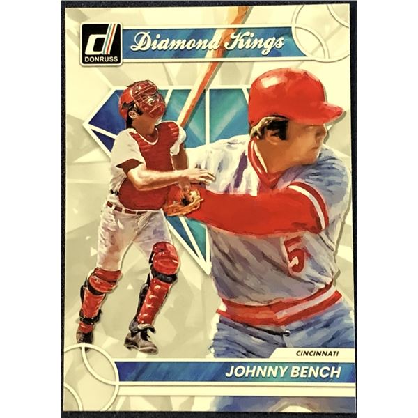2023 DONRUSS DIAMOND KINGS JOHNNY BENCH (HOF)