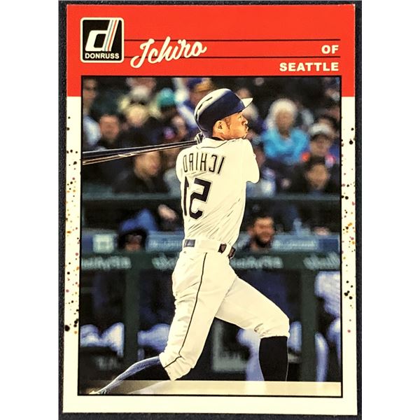 2023 DONRUSS RETRO ICHIRO SUZUKI (HOF) ERROR CARD
