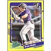 Image 1 : 2023 DONRUSS YELLOW FLASH DREW ROMO ROOKIE CARD