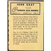 Image 2 : 1962 TOPPS CFL HERB GRAY (HOF)
