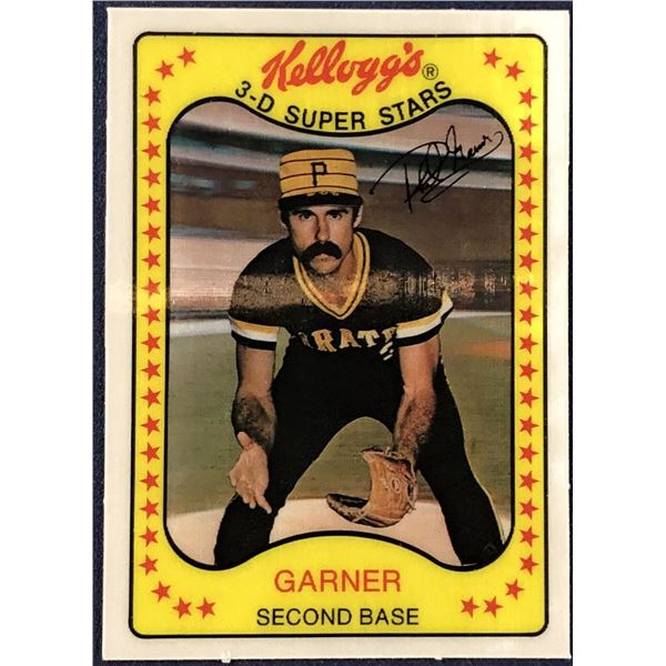 1981 KELLOGGS 3-D BASEBALL PHIL GARNER