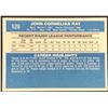 Image 2 : 1982 DONRUSS JOHNNY RAY ROOKIE CARD