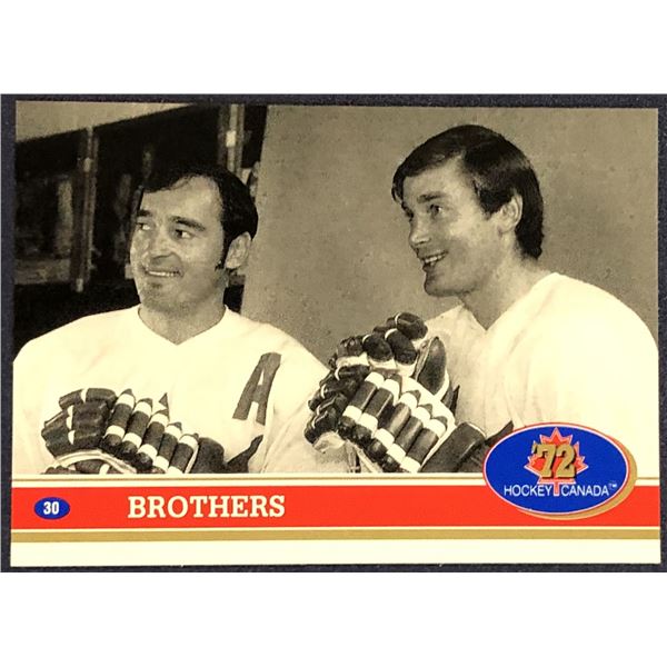 1991 FUTURE TRENDS '72 SERIES MAHOVLICH BROTHERS (HOF)