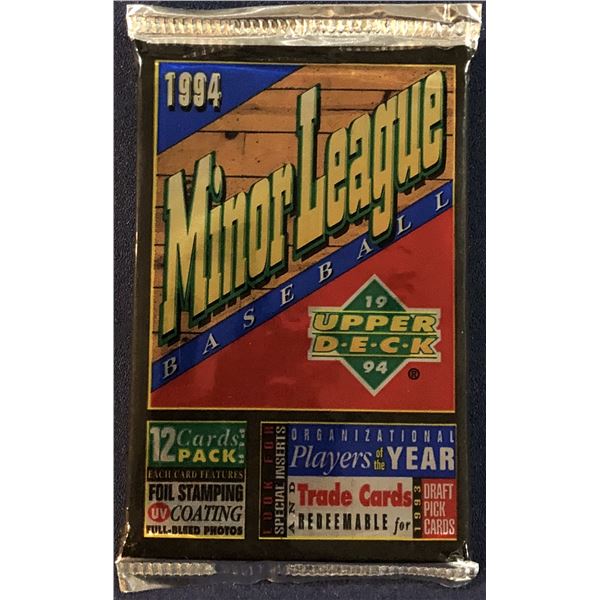 1994 UPPER DECK MINOR LEAGUE BASEBALL FOIL PACK