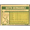 Image 2 : 1977 O-PEE-CHEE KEITH HERNANDEZ