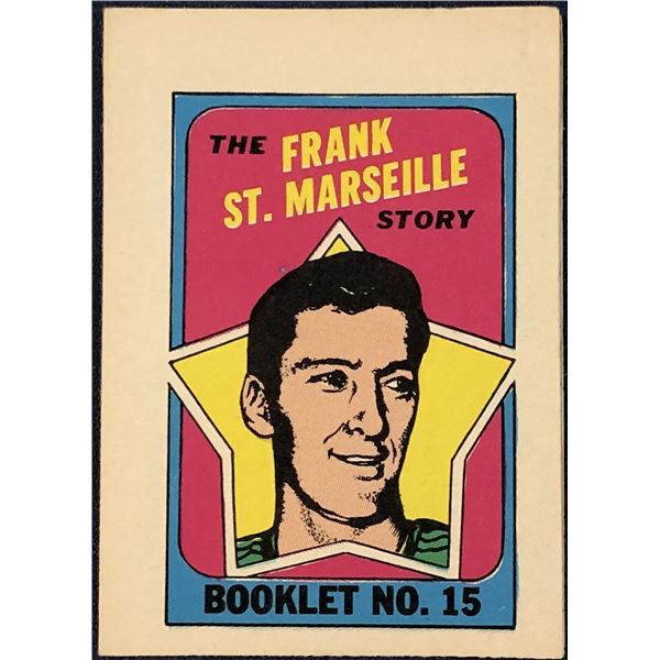 1971-72 O-PEE-CHEE FRANK ST. MARSEILLE