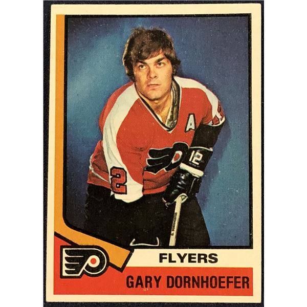 1974-75 TOPPS NHL HOCKEY GARY DORNHOEFER