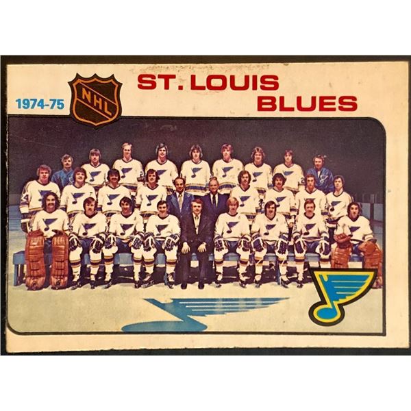 1975-76 NHL O-PEE-CHEE NHL ST. LOUIS BLUES