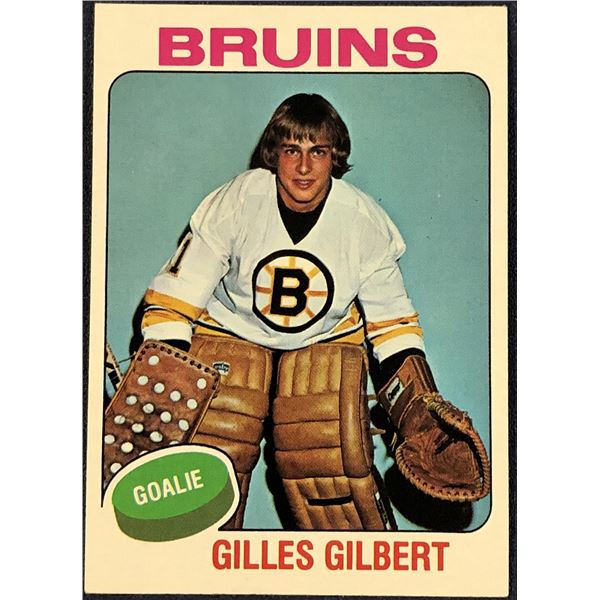 1975-76 TOPPS NHL HOCKEY GILLES GILBERT