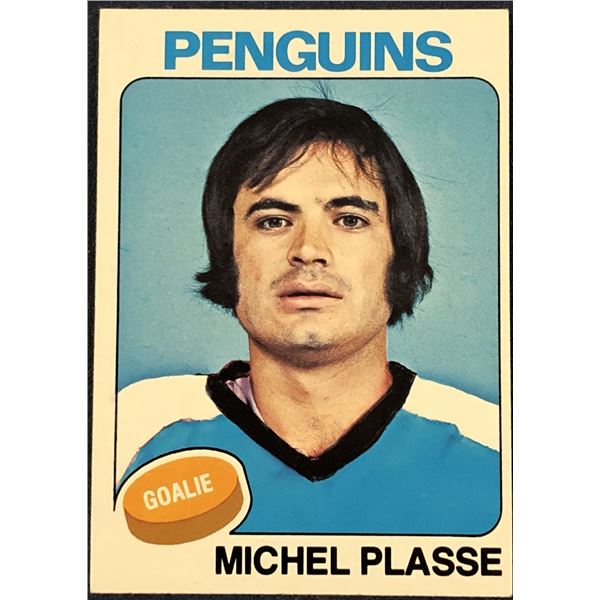 1975-76 TOPPS NHL HOCKEY MICHEL PLASSE