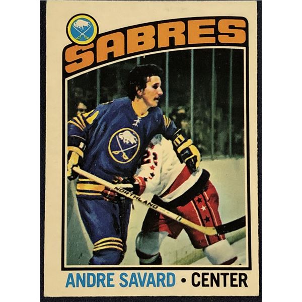 1976-77 O-PEE-CHEE NHL HOCKEY ANDRE SAVARD