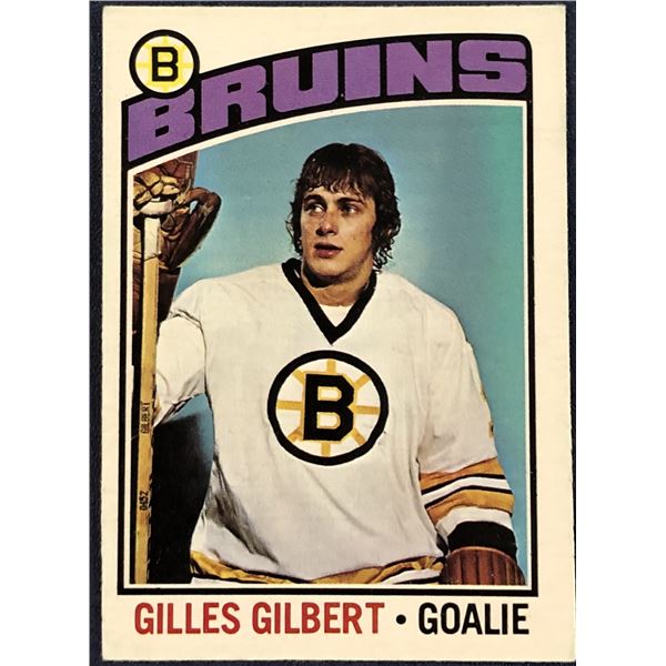 1976-77 O-PEE-CHEE NHL HOCKEY GILLES GILBERT