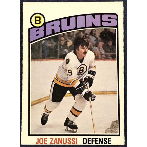 1976-77 O-PEE-CHEE NHL HOCKEY JOE ZANUSSI ROOKIE CARD