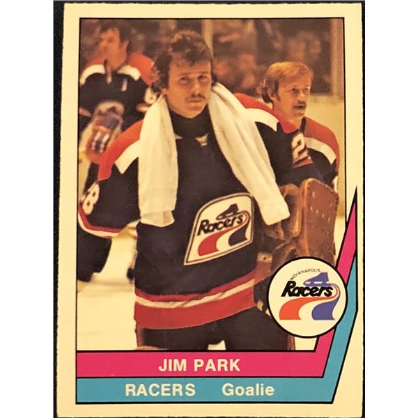 1977-78 O-PEE-CHEE WHA HOCKEY JIM PARK ROOKIE CARD