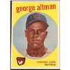 Image 1 : 1959 TOPPS WHITE BACKS - GEORGE ALTMAN ROOKIE CARD