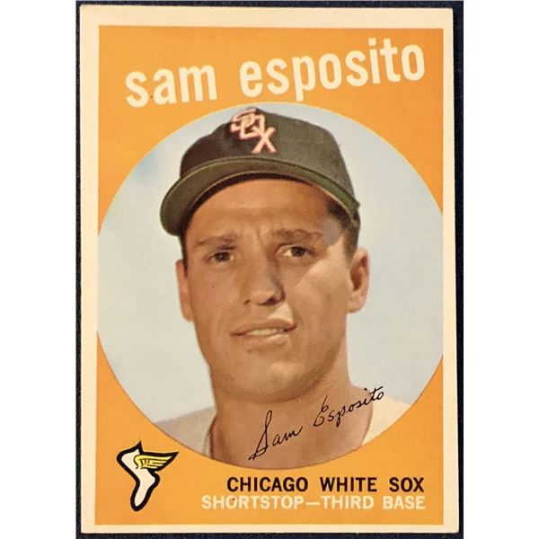 1959 TOPPS WHITE BACKS - SAM ESPOSITO
