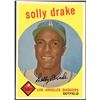 Image 1 : 1959 TOPPS WHITE BACKS - SOLLY DRAKE ROOKIE CARD