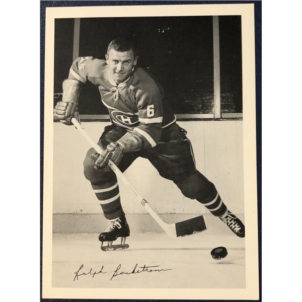 1960-61 YORK PEANUT BUTTER RALPH BACKSTROM