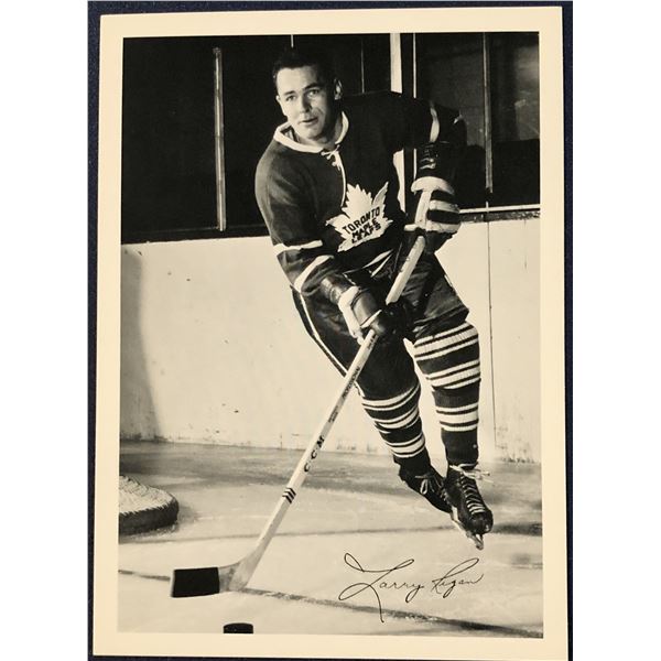 1960-61 YORK PEANUT BUTTER LARRY REGAN