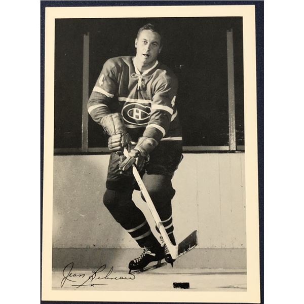 1960-61 YORK PEANUT BUTTER JEAN BELIVEAU (HOF)