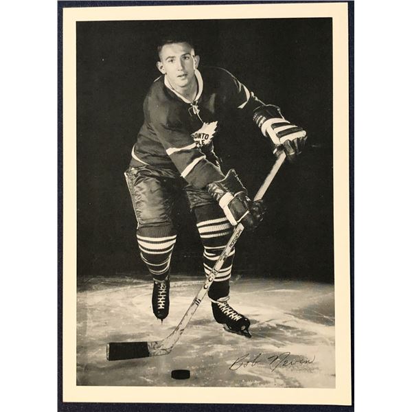 1960-61 YORK PEANUT BUTTER BOB NEVIN