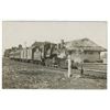 Image 1 : Early 1900’s RPPC - Train at Station in Qu’Appelle, SK.