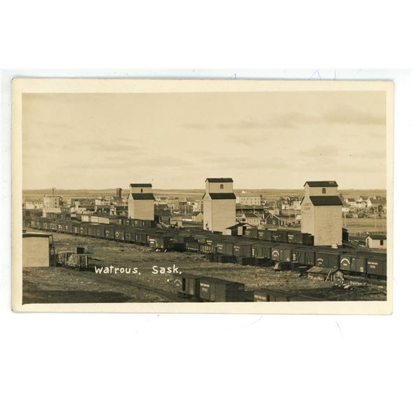 Early 1900’s RPPC – “Watrous, Sask.”