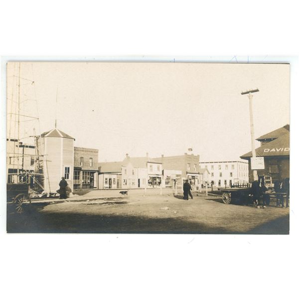 Vintage RPPC – Davidson, Sask