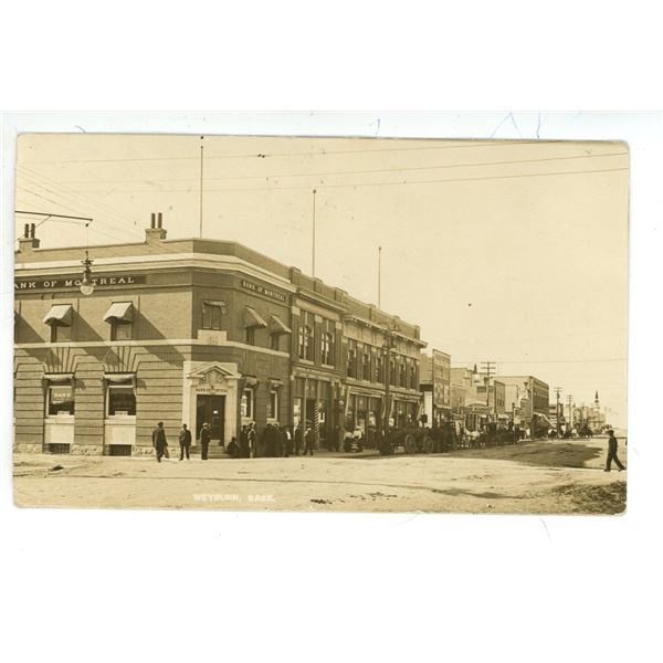 Vintage RPPC – “Weyburn, Sask”