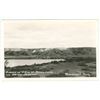 Image 1 : 1948 RPPC – “Birdseye View of Round Lake and Indian Mission” Sask.
