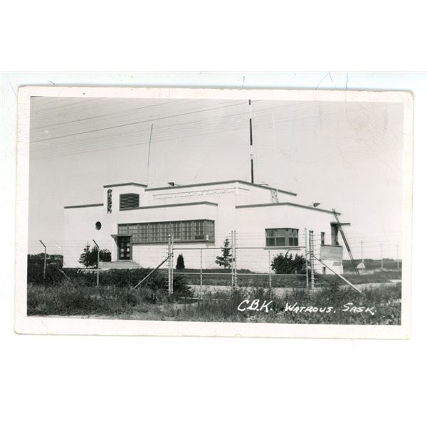 Vintage RPPC – “C.B.K.  Watrous, Sask”