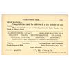 Image 1 : 1920’s Saskatoon, Sask Advertisement Post Card