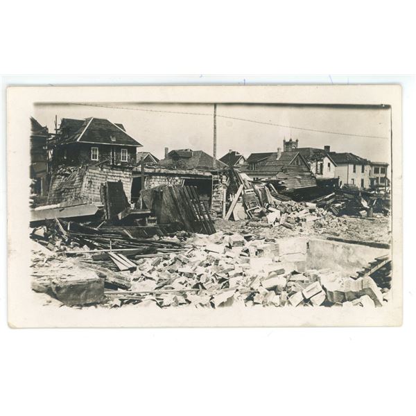 RPPC - Aftermath of the 1912 Regina, SK Cyclone
