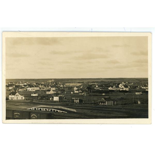 Early 1900’s RPPC.  Unknown Town, Likely in Saskatchewan.