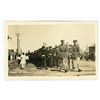 Image 1 : Vintage RPPC – “Guard of Honour to HRH”.  Date & Location Unknown.  Likel