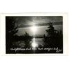Image 1 : Vintage RPPC – “Twilight Scene, Sask. River.  North Battleford, Sask.”