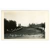 Image 1 : Vintage RPPC – “Bridge Approach.  Sask River, N. Battleford, Sask.”