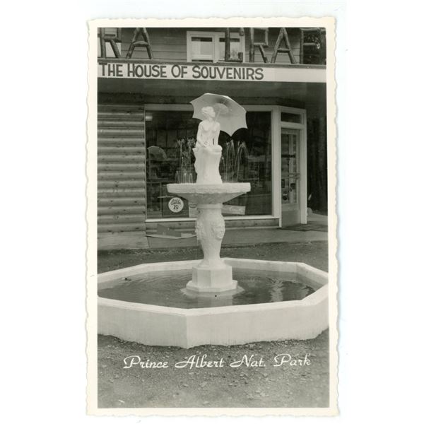 Vintage RPPC – “Prince Albert Nat. Park”.  Sask.