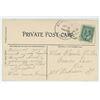 Image 2 : 1909 Post Card – “First Avenue West, Prince Albert, Sask.”  Posted.