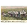Image 1 : 1907 Post Card – “Doukhobors Plowing.  Western Canada” Sask.  Posted.