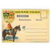 Image 1 : Vintage Regina, SK. Souvenir Folder.  Includes (8) Double Sided Post Card Sized Pictures (16 total p