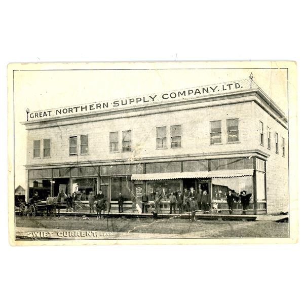 Vintage Post Card Sized Print – “Great Northern Supply Company Ltd.  Swift Current