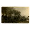 Image 1 : RPPC depicting Fire in Outlook, Sask.  March 20, 1910.  “Saskatchewan Ave.  Outlook.  Mar 2