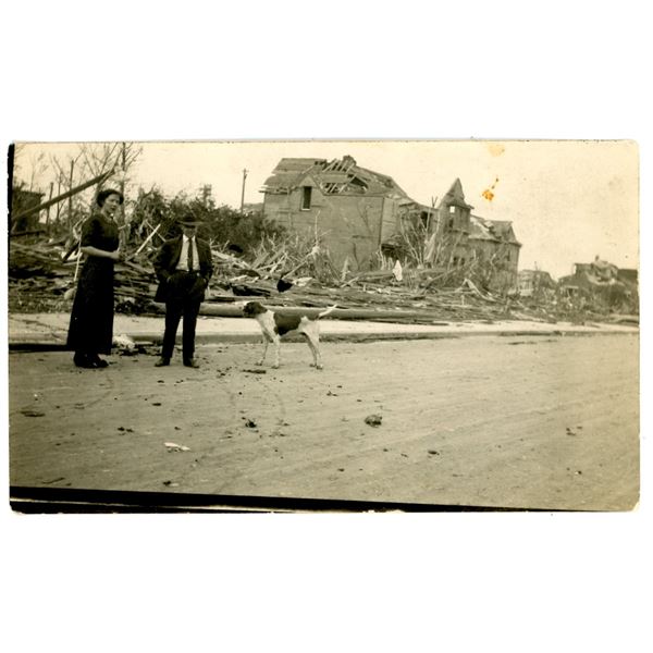 RPPC – Aftermath of the 1912 Regina, SK Cyclone