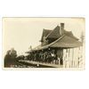 Image 1 : Vintage RPPC – “C.N.R. Depot. Melfort”, Sask.