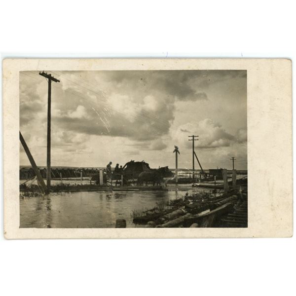 Early 1900’s RPPC marked “Outlook” (SK) on back.