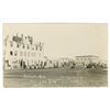 Image 1 : RPPC depicting Fire in Outlook, Sask.  March 20, 1910.  “Franklin Ave.  During the Fire[x=#