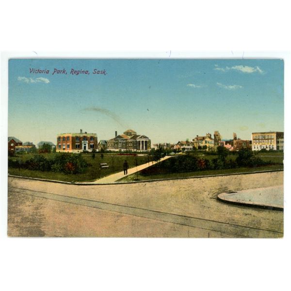 Vintage Post Card – “Victoria Park, Regina, Sask.”