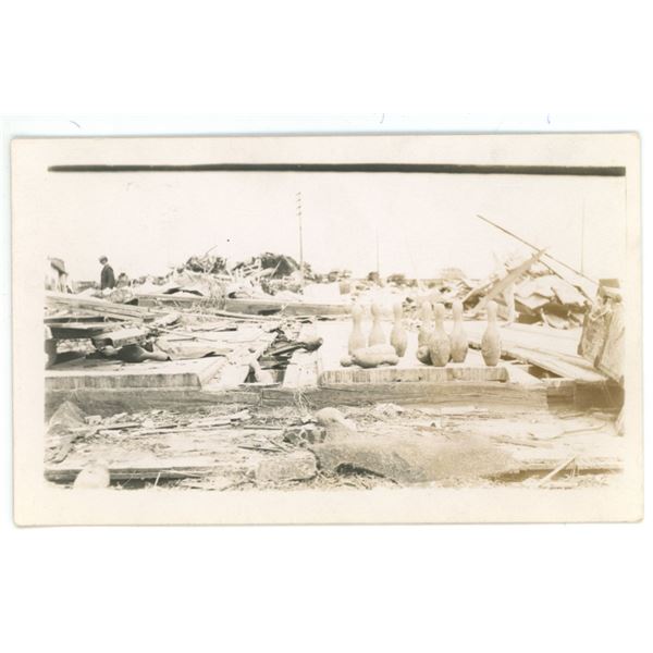 RPPC - Aftermath of the 1912 Regina, SK Cyclone
